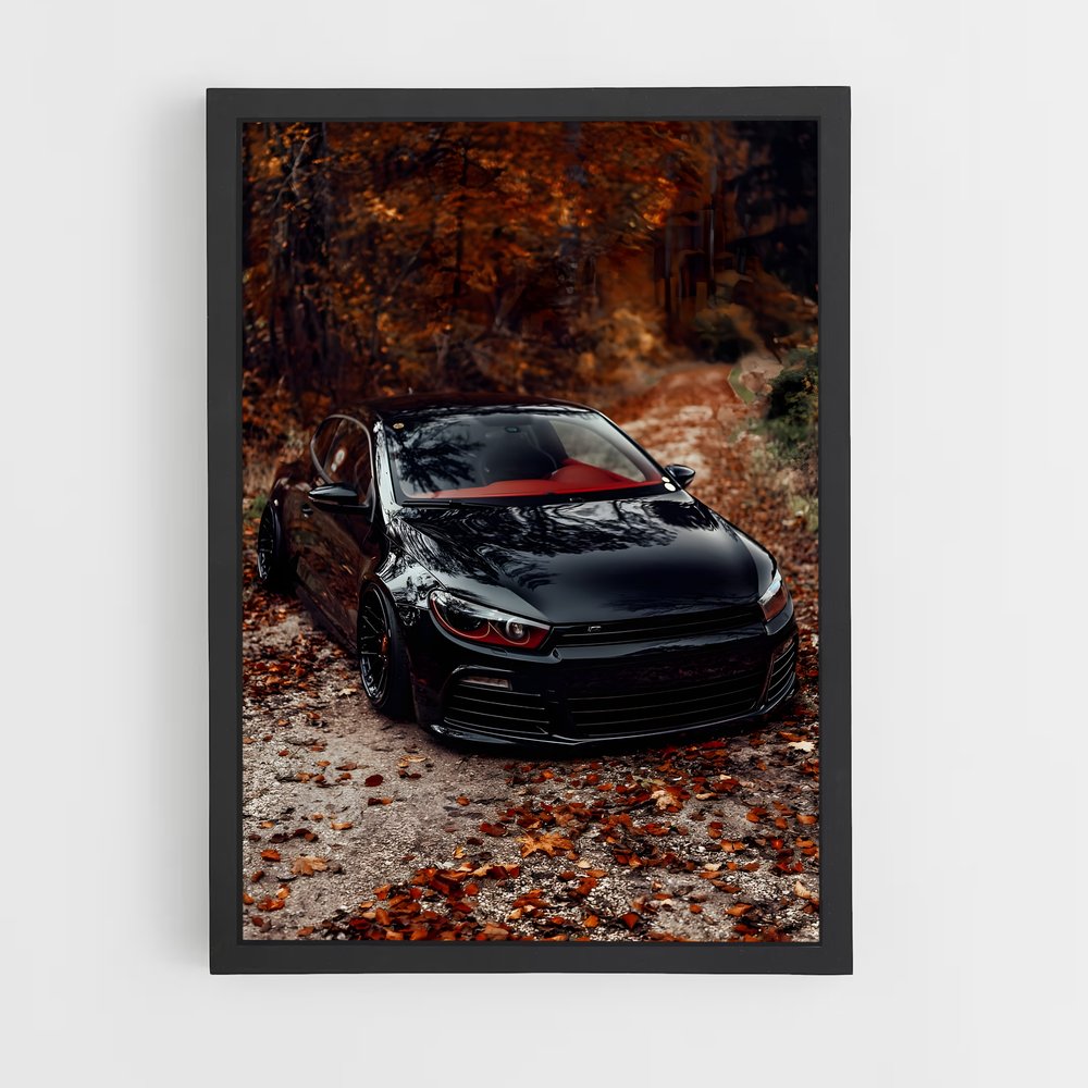 Poster GT Scirocco raffiné – affiche Volkswagen (vue 2)